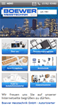 Mobile Screenshot of boewer-messtechnik.de